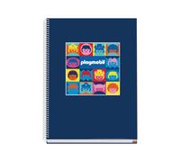DOHE CUADERNO A4 TAPA FORRADA CUADRO 5 MM PLAYMOBIL 2026 PLAYMOBIL 23x30x2 Cms.