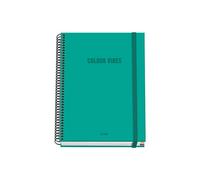 Dohe - cuaderno a5 cuadriculado - 100 hojas grosor 90 gr/m², tamaño