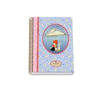 Dohe Cuaderno A5 Tapa rígida - 4 mm - Santoro Poppi Loves - Messenger