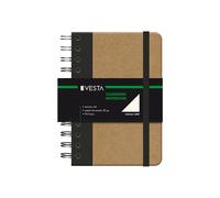Dohe - cuaderno a6 - interior liso blanco, 10,5x15,5 cm, cierre espira