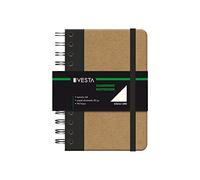Dohe - cuaderno a6 - interior liso blanco, 10,5x15,5 cm, cierre espira