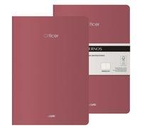 Dohe - cuadernos a4 interior liso (2 uds.) - tamaño 21x29,7 cm, 40 ho