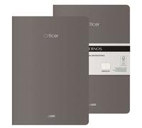 Dohe - cuadernos a4 interior liso (2 uds.) - tamaño 21x29,7 cm, 40 ho