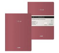 Dohe - cuadernos a5 interior liso (2 uds.) - tamaño 15x21 cm, 40 hoja