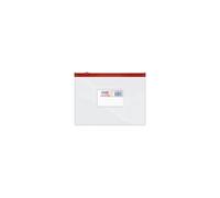 DOHE - DOSSIER SOBRE DOHE ZIP A5 APAIS.PVC ROJO - Pack de 24 unidades 99474