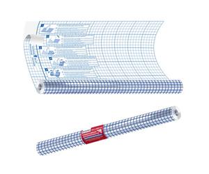 DOHE Forro Adhesivo Removible Transparente 80µ Rollo 3 x 0,5 m (Set de 25)