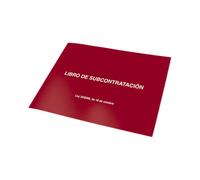 DOHE Libro de Subcontratación · A4 Apaisado · 10 Hojas Numeradas