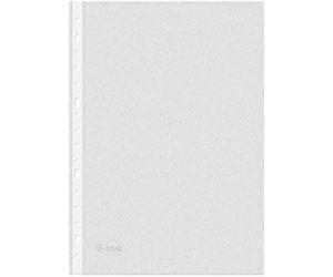 Dohe premium - pack de 100 fundas multitaladro, folio,