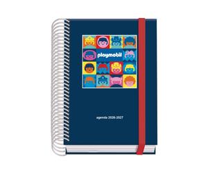 Dohe prime playmobil agenda escolar 26/27 - formato a6 - dia pagina -