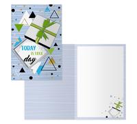 Dohe - Tarjetas Día del Padre (6 uds.) - Felicitación para Papás y Agradecimiento, Incluye Sobre de Papel, Tamaño 11,5x17 cm, Tarjetas de Felicitación