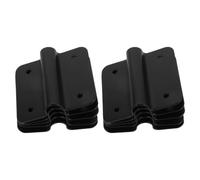 DOITOOL 10 Unidades Bisagra para Silla Director Plegable de Hierro Negro, | Instalación Sencilla, Plegado Suave, Acabado Oxidado Superficial, para Playa y Camping al Aire Libre