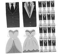 DOITOOL 100 Piezas Caja de Dulces para Bodas Caja de para Invitados Embalaje de Decoración