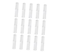DOITOOL 15 Piezas Caja Transparente para Bolígrafos Unidades Estuche de Resistente para Gel Bolígrafos y Lápices Contenedor Versátil para Almacenamiento y Exhibición