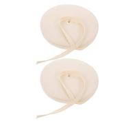 DOITOOL 2 Rollos de Cinta de 1cm de Algodón Beige de Encuadernación para Reparación y Restauración Duradera de Documentos en Colecciones Personales y Museos