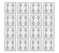 DOITOOL 40piezas Servilletas de Papel Decoradas con Notas Musicales Paquete Desechable para Fiesta de Cumpleaños y Eventos Temáticos Toallas de Mano Resistentes y Festivas para Amantes