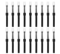 DOITOOL 50piezas Unidades Convertidor de Tinta para Pluma Estilográfica Émbolo Giratorio Recarga Rápida y Limpia para Tinta Embotellada Accesorio Estándar Internacional