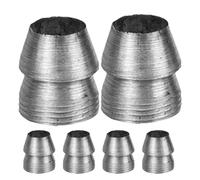 DOITOOL 6 Piezas Cuña de Hierro Circular para Martillo, Resistente y Fácil de Usar, Diseño Ergonómico Adecuado para Poda y Corte en Jardinería Exterior