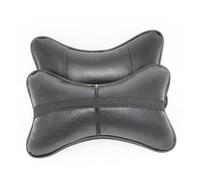 DOITOOL Almohada para Cuello de Coche Transpirable Soporte Cervical Ergonómico Negro Cojín de Viaje Automovil Uso Diario Transporte