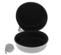 DOITOOL Bolsa Organizadora para Almohada Cervical de Viaje en Forma u Funda de PU y Eva, Resistente y Fácil de Transportar para Actividades al Aire Libre Color Aleatorio