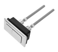 DOITOOL Botón del Inodoro Rectangular de Doble Descarga, pulsador Cisterna de reemplazo, fácil instalación, 5.51x3.34 Pulgadas, para Asiento y Descarga Universal Color Aleatorio
