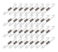 DOITOOL Gancho de Resorte Resistencia Corrosión 100 Piezas de Acero Negro para Sofá Muelle de Tensión para Reemplazo y Accesorios de Sofá Hogar