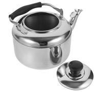DOITOOL Hervidor de agua con bruja de cocina, 2 l, inducción, silbato de té, hervidor de té, silbato, tetera de cocina, hervidor de café, hervidor de agua de metal, hervidor de agua para restaurante
