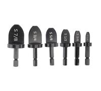DOITOOL Kit de Herramientas de Abocardado y Expansor de Tubos de Acero Negro, Herramienta de Acero Lista para Usar Taladro Eléctrico, Adecuado para Celebracion Verano