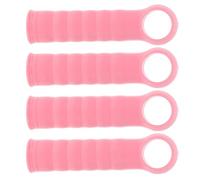DOITOOL Mango de Palo de Fregona de Plástico 22 MM Diámetro, Pack de 4 Manguitos para Varillas, Agarre Cómodo para Uso en Limpieza Doméstica, Industrial y Escolar