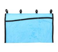 DOITOOL Organizador Colgante para Hamaca Plegable, Nylon Poliéster Azul | Camping y Backpacking, Estructura Divisor Interno, Cierre Elástico, Costuras Reforzadas, Resistente