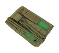 DOITOOL Porta Credencial Horizontal Multifunción 1 Pieza Tela Oxford Verde