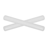 DOITOOL Rodillo de Plástico Antiadherente para Amasar Masa, 2 Piezas, Color Blanco, Adecuado para Repostería y Cocina, Almacenamiento Conveniente