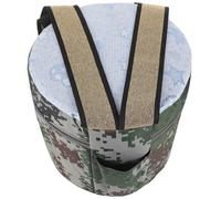 DOITOOL Taburete Agrícola Portátil de Espuma 25 Cm de Alto Bolsa Lateral, Asiento Ligero para Jardinería, Camping y Trabajo Exterior, Taburete Pequeño y Práctico para Varios Estilos