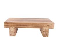 DOITOOL Taburete de Escalón de Madera para Dormitorio Taburete Multiusos como Reposapiés de Noche o Banco para Muebles Casa para Escalones