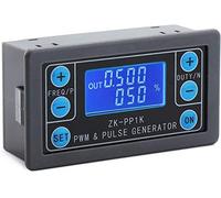 DollaTek Generador de señal PWM 1Hz ~ 150KHz Generador de modo dual Frecuencia de pulso ajustable Relación de trabajo Módulo de onda cuadrada rectangular con estuche