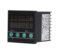 Domary Contador Multifuncional de 6 Dígitos con Temporizador de Pantalla LED Brillante para Aplicaciones Industriales, Fácil Transportar 100-240 VCA