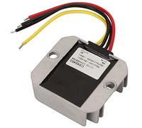 Domary Convertidor Reductor de 24 V, Módulo Regulador de Voltaje Confiable para Pantallas y Monitores Automóviles, Resistente Al Agua IP68, Diseño Compacto 64 * 57 * 22 Mm (2A)