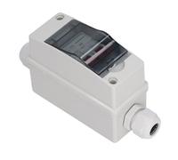 Domary Desconector PV DC Interruptor de Aislamiento Impermeable de Alto Rendimiento para Aplicaciones Energía Solar y RV 500 V 1 Unidad (40A)