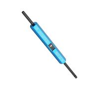 Domary Herramienta de Envoltura de Alambre 3 en 1, Herramienta Manual para Desenvolver Tiras Envoltura Metal Duradero 30 AWG para Kit Reparación Electrónica (wsu-30M)