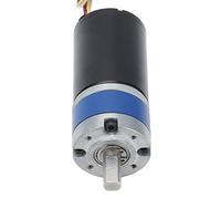 Domary Kit de Motor de Engranaje sin Escobillas DC 12V con Controlador Eje D para Cerradura Puerta Inteligente Equipo Médico Cobre y Acero (23RPM)