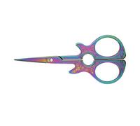 Domary Tijeras de Costura Antiguas, Tijeras de Bordado Acero Inoxidable con | Anticorrosión Cromada, Hoja Afilada de 32 Mm, Ideal para Corte de Papel y Punto de Cruz