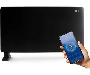 Domo Calefactor convector DO7355CH 2000 W Wifi Negro