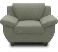 DOMO. collection Sillón Panamá, sillón tapizado, sillón Individual, Juego de sofá, 3-2-1 sillones, 91 x 108 x 80 cm (Profundidad x Anchura x Altura), Verde