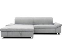 DOMO. collection Sofá esquinero Mika, sofá cama con función de dormir y cajonera en forma de L, sofá cama con respaldo y reposabrazos, esquina acolchada 260 x 178 x 80 cm (ancho x profundidad x alto),