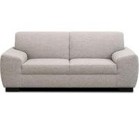 DOMO. collection Sofá Incanto, sofá de 2 plazas, Ancho de reposabrazos de 35 cm, Juego de 2 Unidades de 200 x 89 x 81 cm (Ancho x Profundidad x Alto), Color Gris Claro