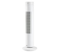 DOMO DO8154 Ventilador de pie silencioso con mando a distancia - Ventilador torre con 3 niveles - Oscilación 60° - Temporizador 7 h - Fuerte flujo de aire - Ventilador moderno para dormitorio, oficina