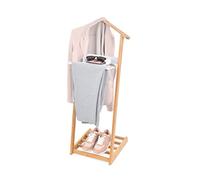 Domo Pack Living 83522 Galan de Noche Bambu con Repisa para Zapatos, 43.5x34x102 cm, Multicolor