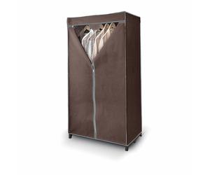 Domo Pack Living Armario guarda ropa de tela 75 x 50 x 145 cm Marrón