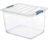 Domo pack living caja katla transparente 20l con asas ergonomicas 39x2