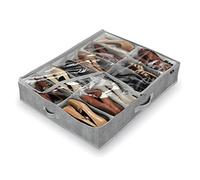 DOMO PAK LIVING Stone - Funda para Zapatos con 12 Compartimentos