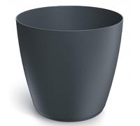 DomoDomo Macetero y Maceta Antracita Mate 23,8 x 21,5 cm - Maceta de plástico Liso Mate